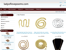 Tablet Screenshot of ladyoflovepoems.com